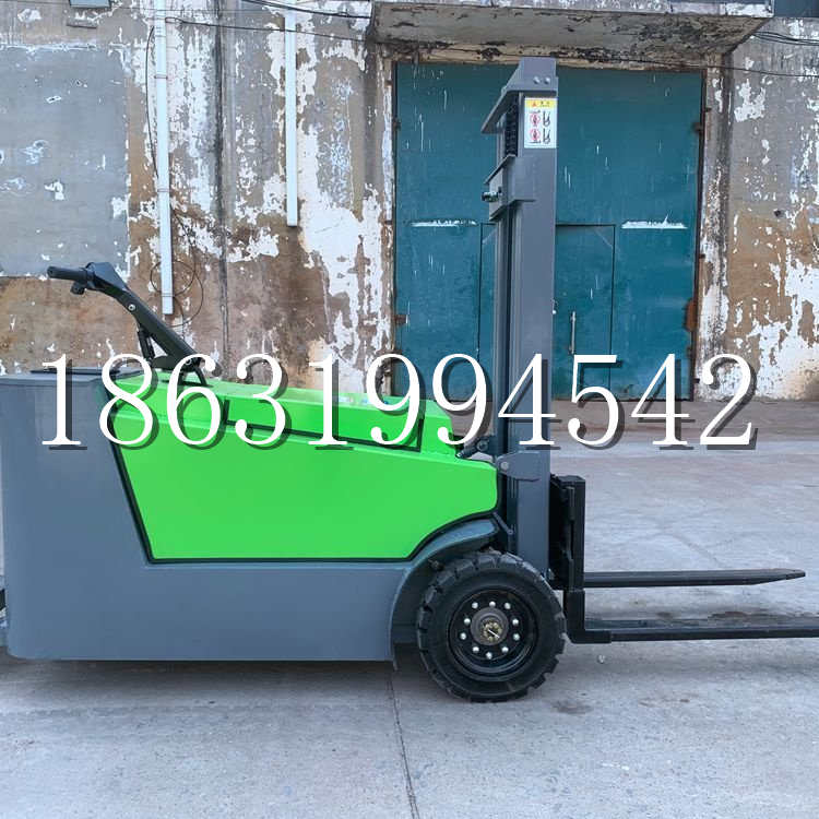 湖北省小型电动叉车1吨2吨步行站驾式电瓶堆高充电装卸车液压升降车铲车
